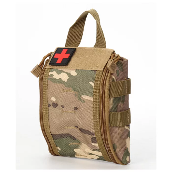 Hvordan bruger man førstehjælpsartikler i Military Emergency Kit? ②