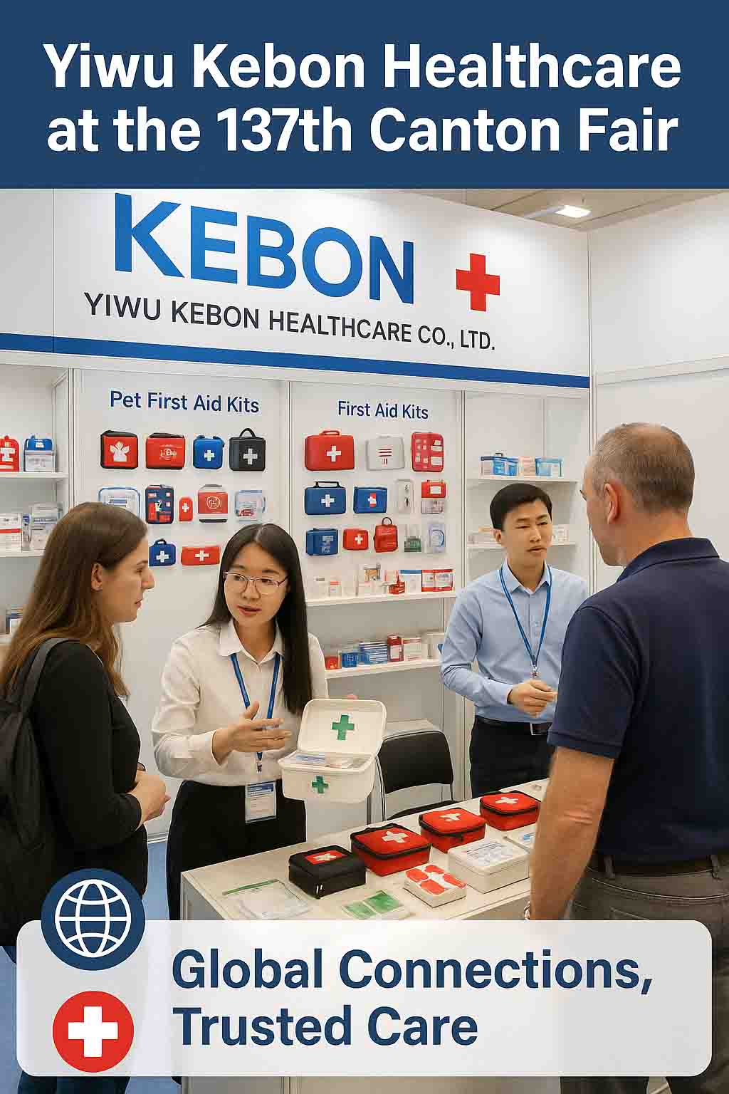 Yiwu Kebon Healthcare skinner på den 137. Canton Fair, Eyes Global Expansion in Autumn Session