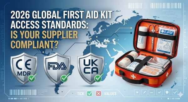 2026 Global First Aid Kit Market Standards: Er din leverandør fuldt ud kompatibel?