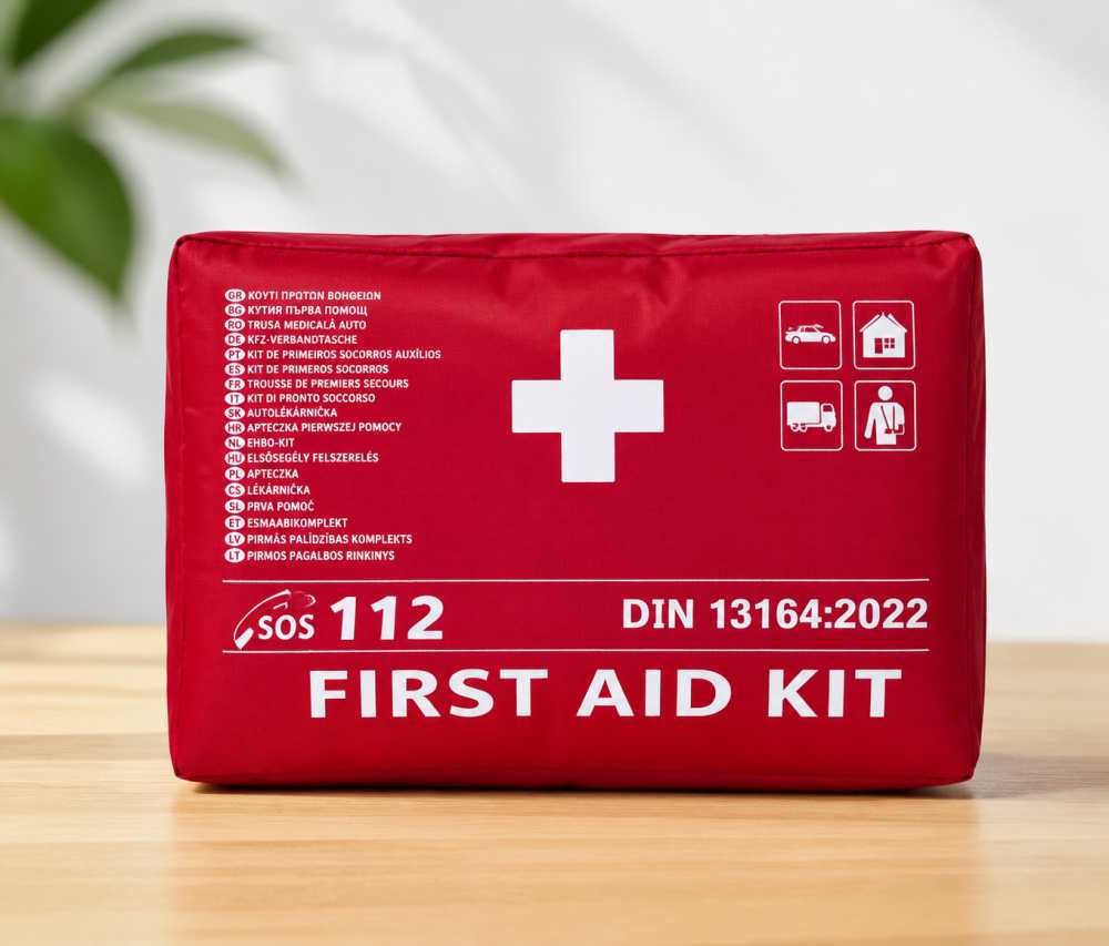 2026 seneste guide til standarder for førstehjælpssæt til biler: DIN 13164:2022 & EU MDR-overholdelsestendenser