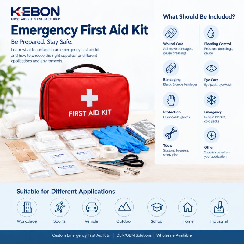 Emergency First Aid Kit: Hvad skal et komplet sæt indeholde?