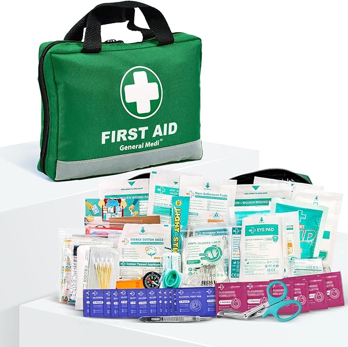 210 stk førstehjælpskasse | Emergency Kit | Reflekterende design